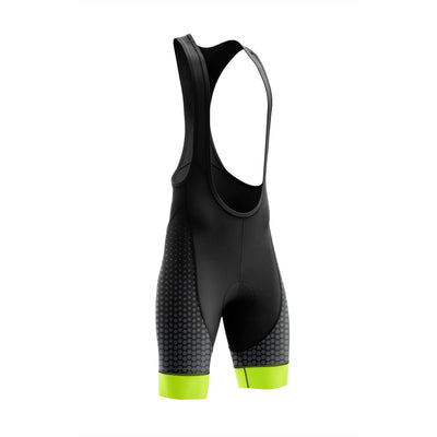 Black Green Cycling Bib Shorts Montella Cycling Bibs