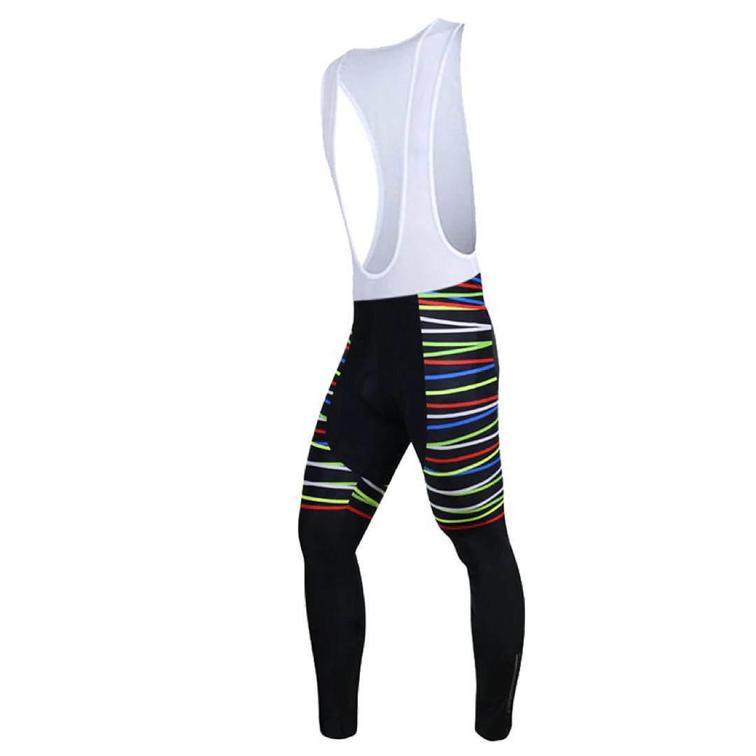 Black Lines Winter Cycling Jersey or Bib Pants Montella Cycling
