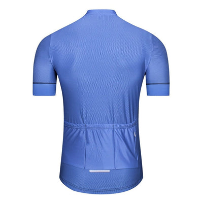 Blue Color Intense Cycling Jersey Montella Cycling Men SS Jersey