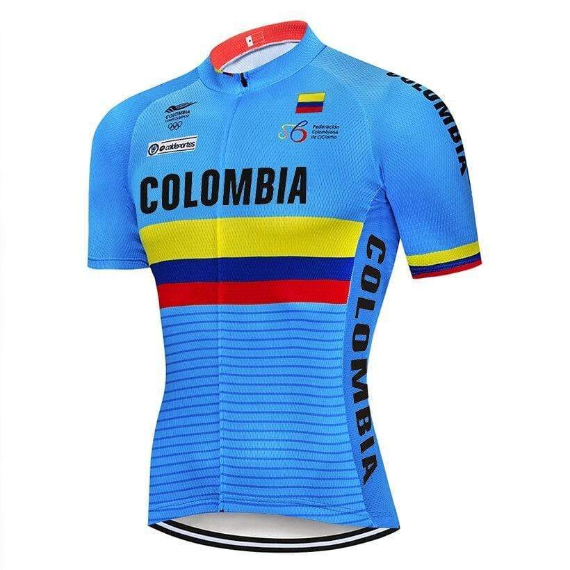 Colombia Men's Cycling Jersey or Bibs Montella Cycling Cycling Kit