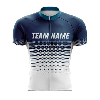 Custom Blue Cycling Team Jersey and Bibs Montella Cycling
