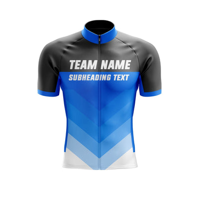 Custom Blue Team Cycling Jersey and Bibs Montella Cycling