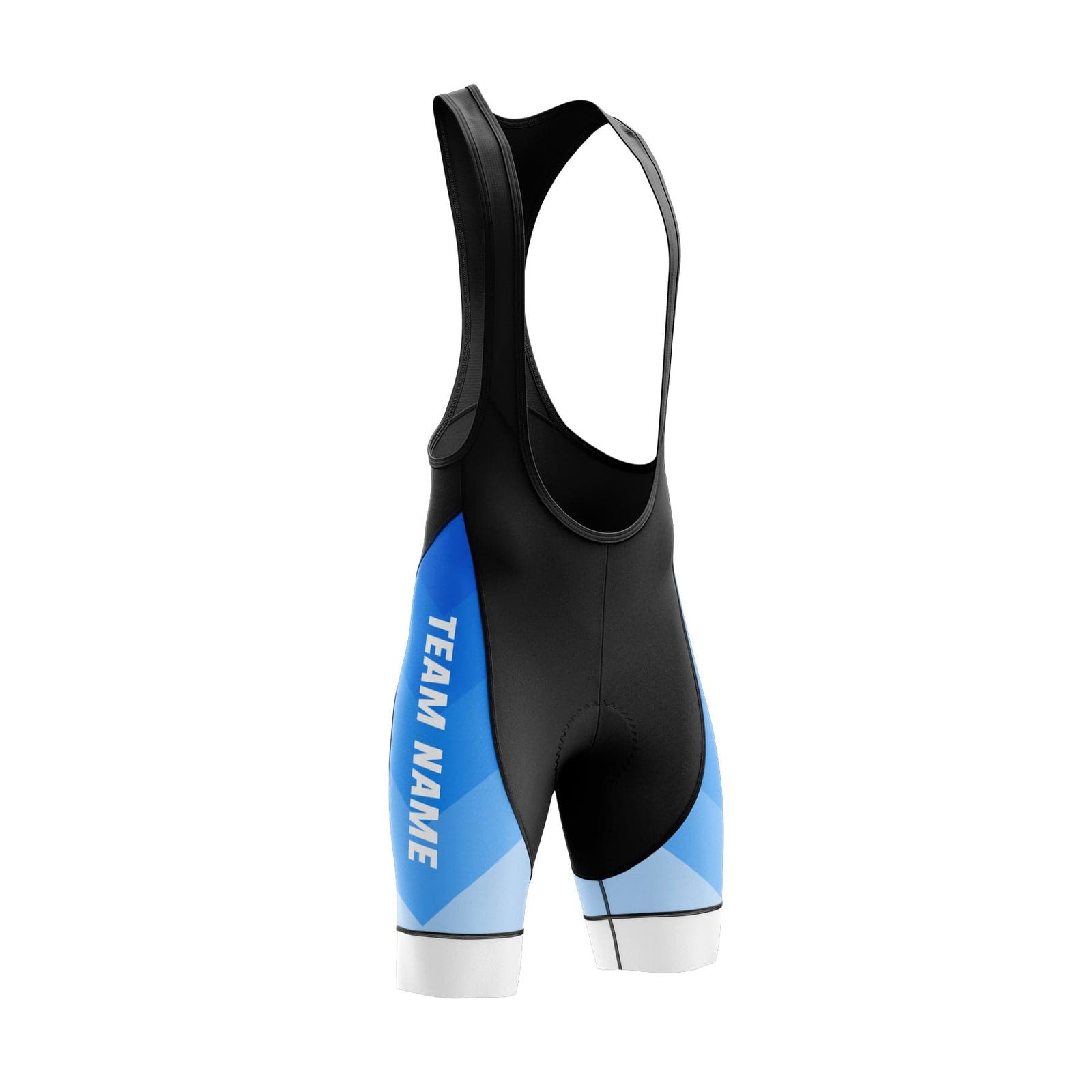 Custom Blue Team Cycling Jersey and Bibs Montella Cycling