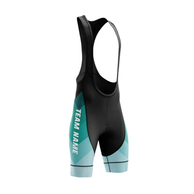 Custom Green Team Cycling Jersey and Bibs Montella Cycling