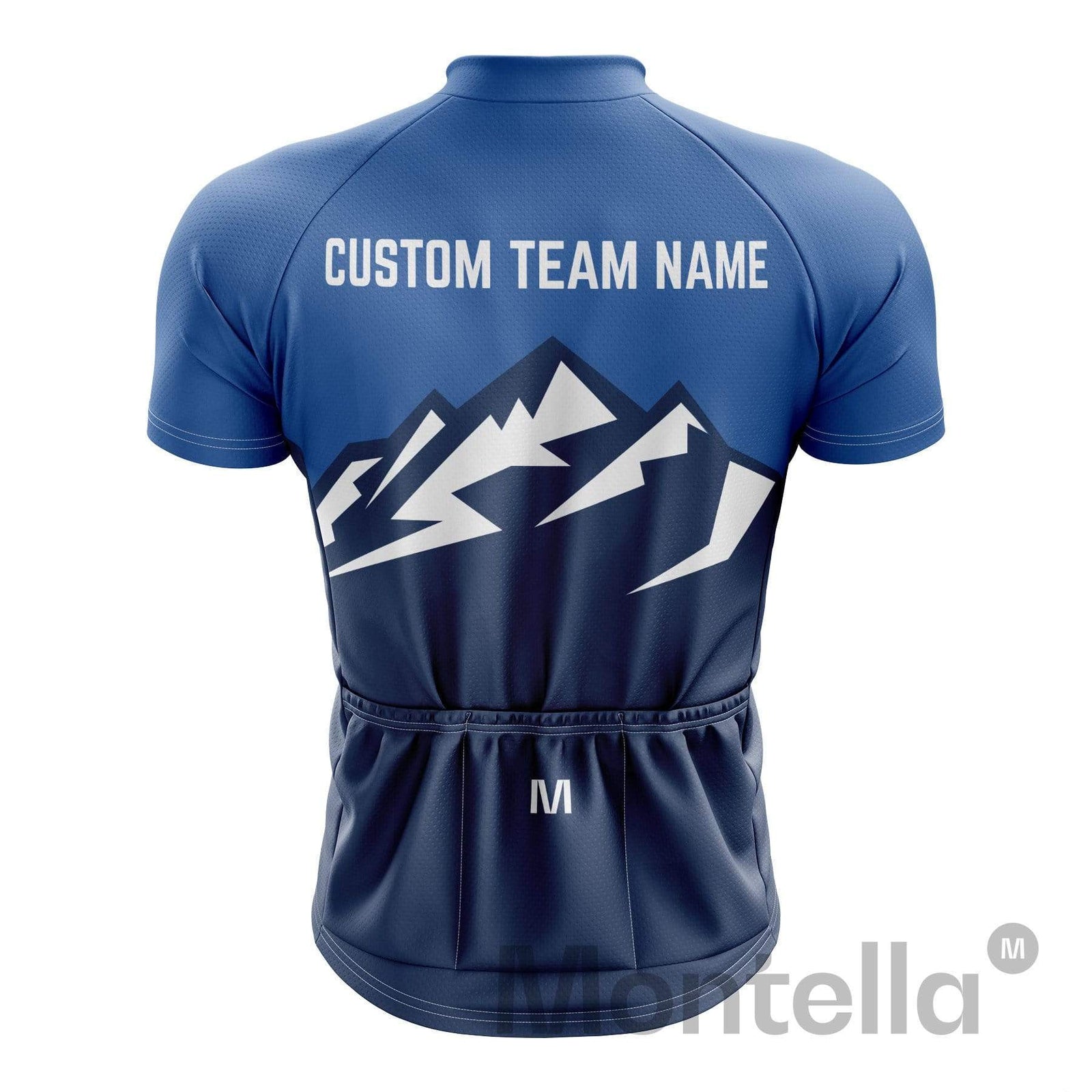 Custom Mountains Cycling Team Jersey and Bibs Montella Cycling