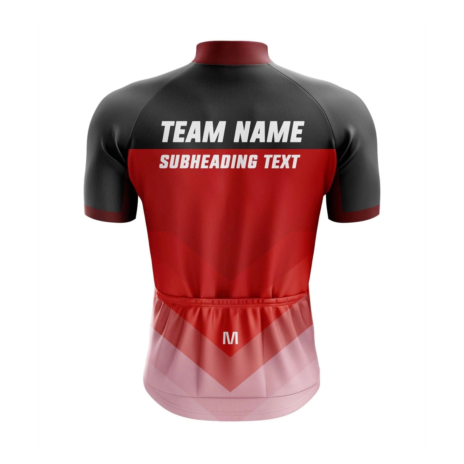 Custom Red Team Cycling Jersey and Bibs Montella Cycling