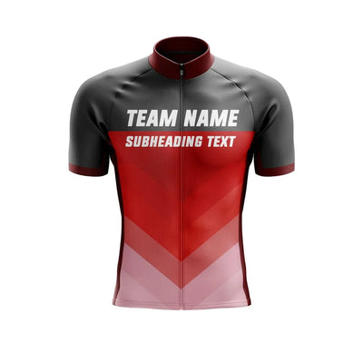 Custom Red Team Cycling Jersey and Bibs Montella Cycling