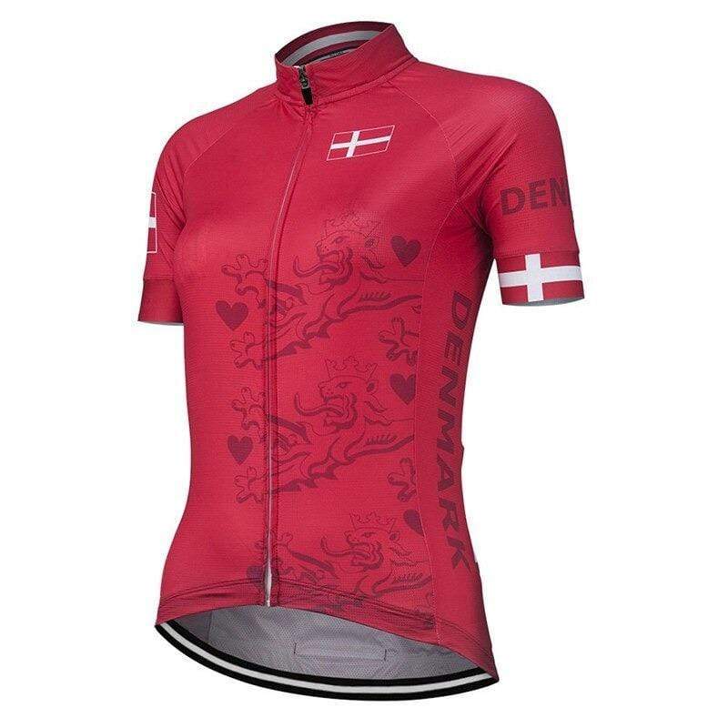 Denmark Cycling Jersey Montella Cycling