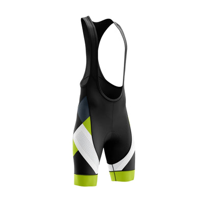 Montella Cycling Bibs Men's Green Flex Cycling Bib Shorts