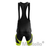 Montella Cycling Bibs Men's Green Flex Cycling Bib Shorts