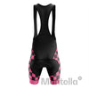 Montella Cycling Bibs Men's  Pink Squares Cycling Bib Shorts