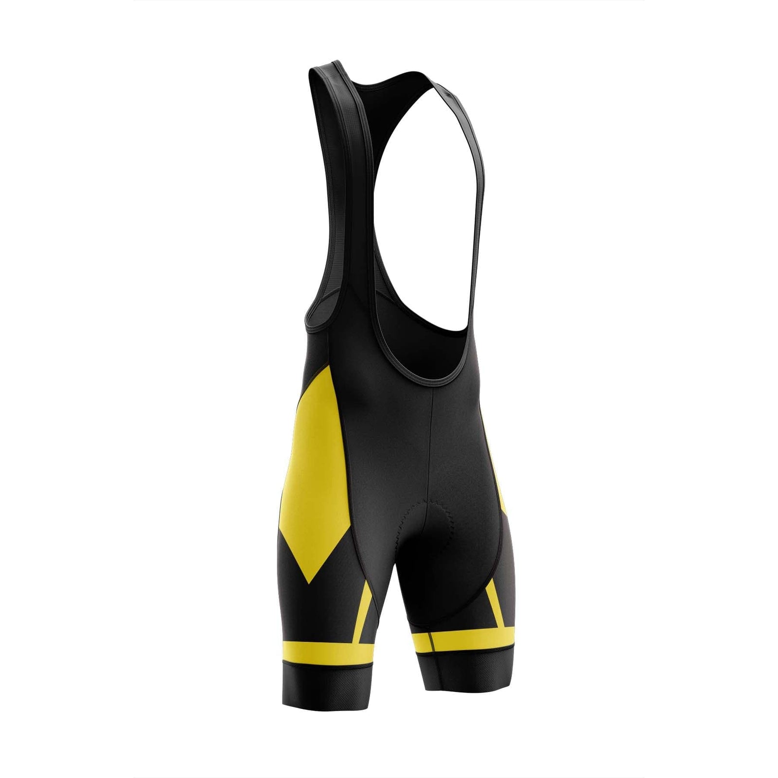 Montella Cycling Bibs Yellow Arrow Cycling Bib Shorts