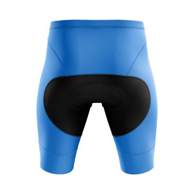 Montella Cycling Blue Men's Gel Padded Cycling Shorts