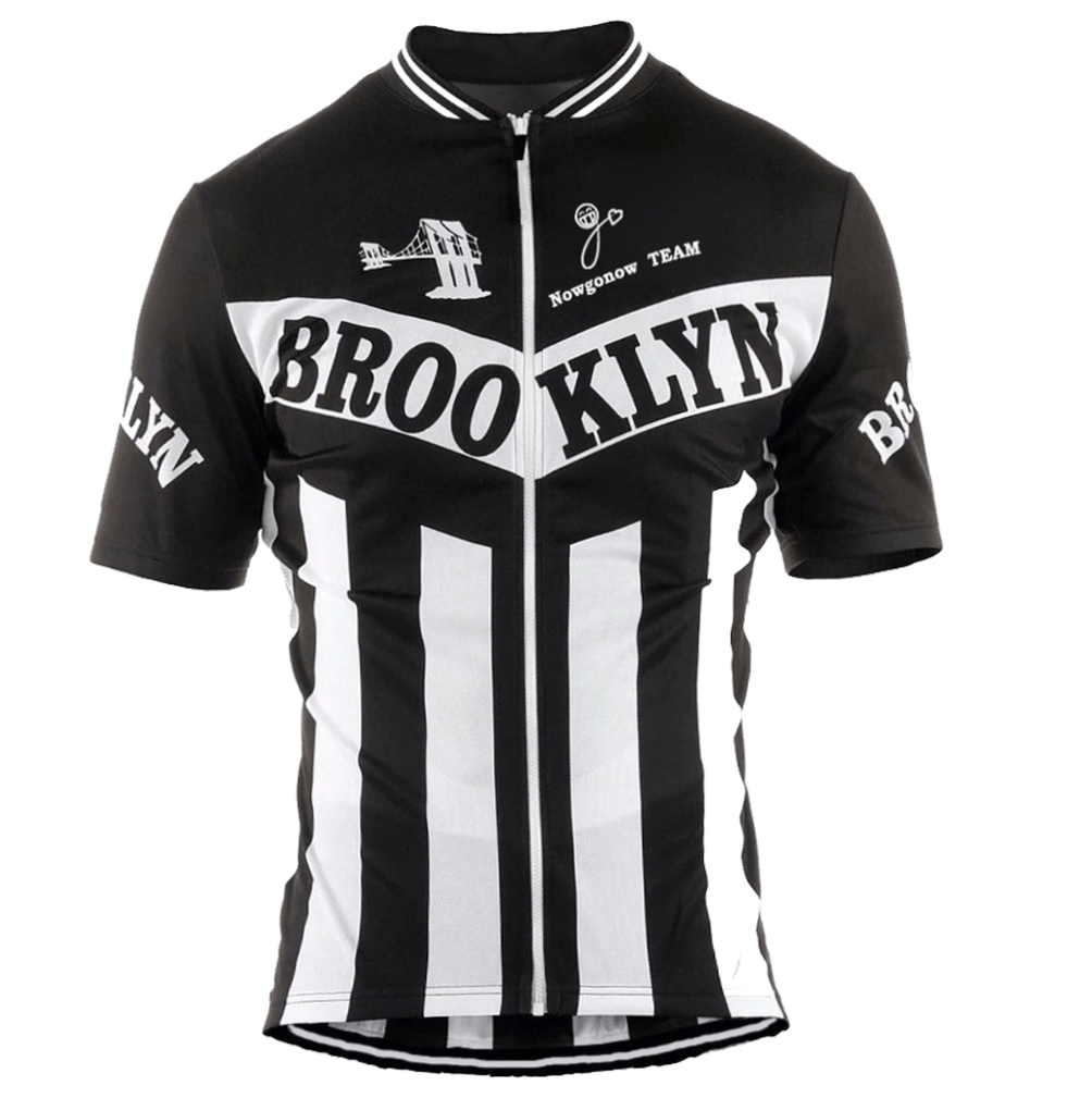 Montella Cycling Brooklyn Retro Black Cycling Jersey