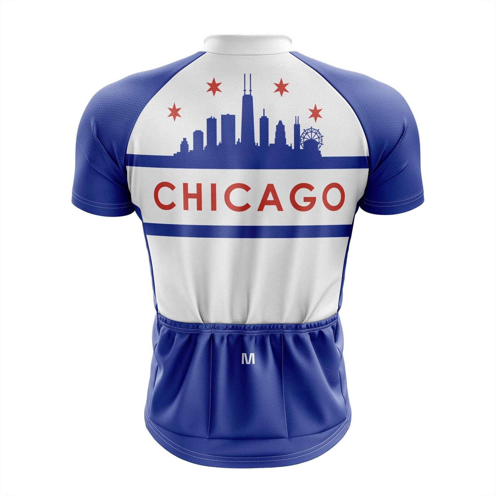 Montella Cycling Chicago White Cycling Jersey