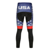 Montella Cycling Cycling Bib Pants Men's USA Team Cycling Pants