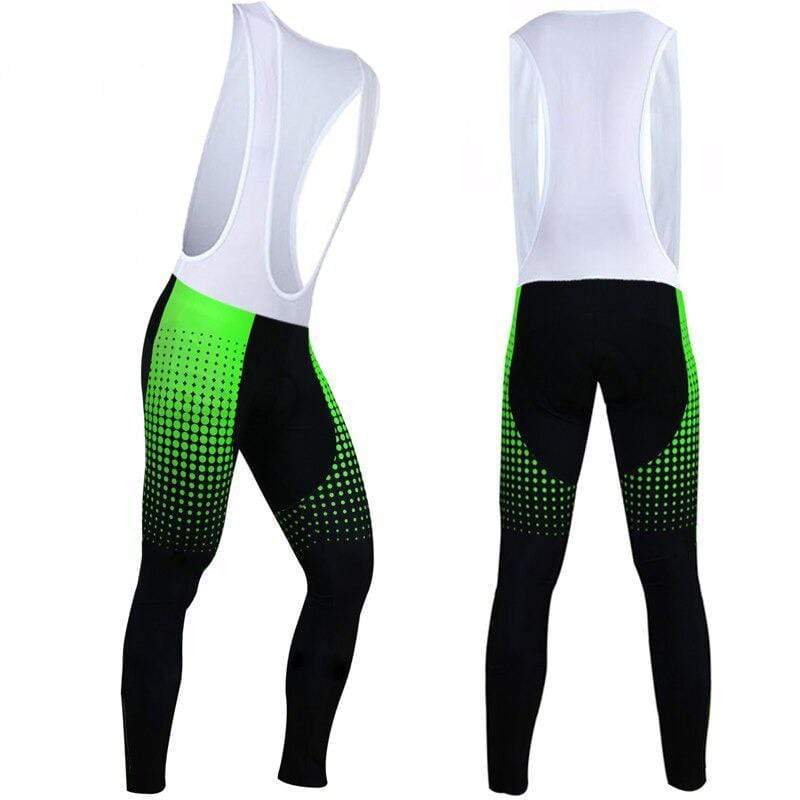 Montella Cycling Cycling Bib Pants XXS / Polyester / Green Hi Vis Men's Cycling Bib Pants