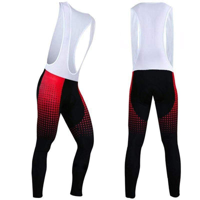 Montella Cycling Cycling Bib Pants XXS / Polyester / Red Hi Vis Men's Cycling Bib Pants