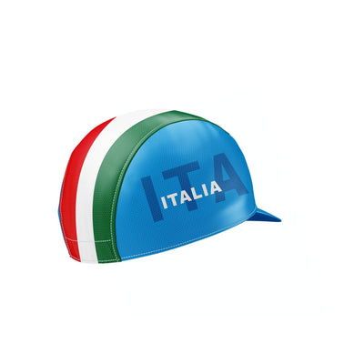 Montella Cycling Cycling Cap Italia Blue Cycling Cap