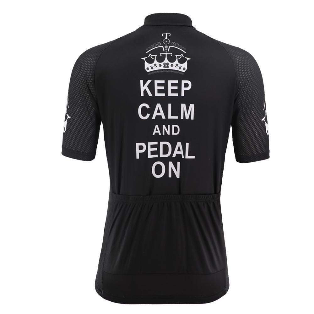 Montella Cycling cycling jersey Men's Keep Calm Pedal On Cycling Jersey