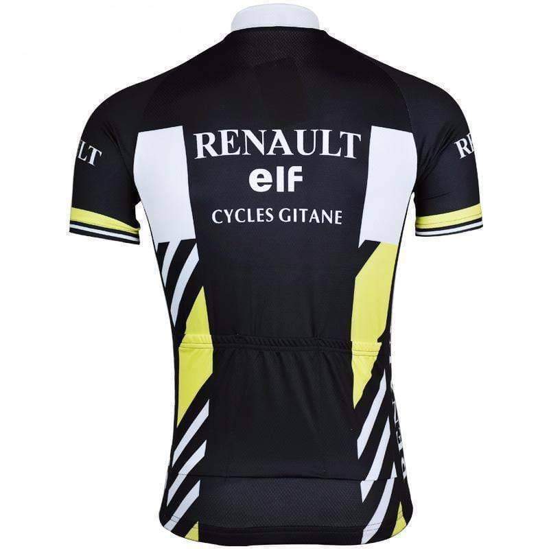 Montella Cycling Cycling Jersey Retro 1981 Renault Elf Cycles Gitane Men's Cycling Jersey