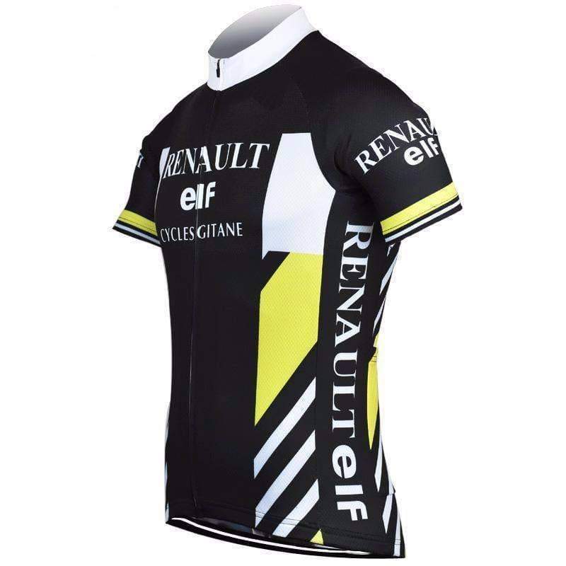 Montella Cycling Cycling Jersey Retro 1981 Renault Elf Cycles Gitane Men's Cycling Jersey