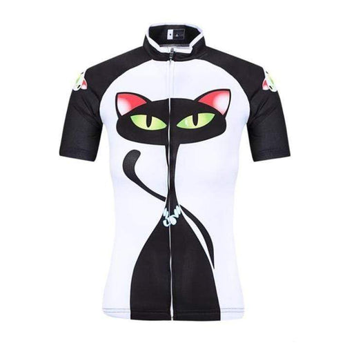 Montella Cycling Cycling Jersey Women's Lady Cat Cycling Jersey