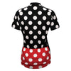 Montella Cycling Cycling Jersey Women's Polka Dot Black Cycling Jersey