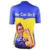 Montella Cycling Cycling Jersey Women's Retro Rosie the Riveter Cycling Jersey