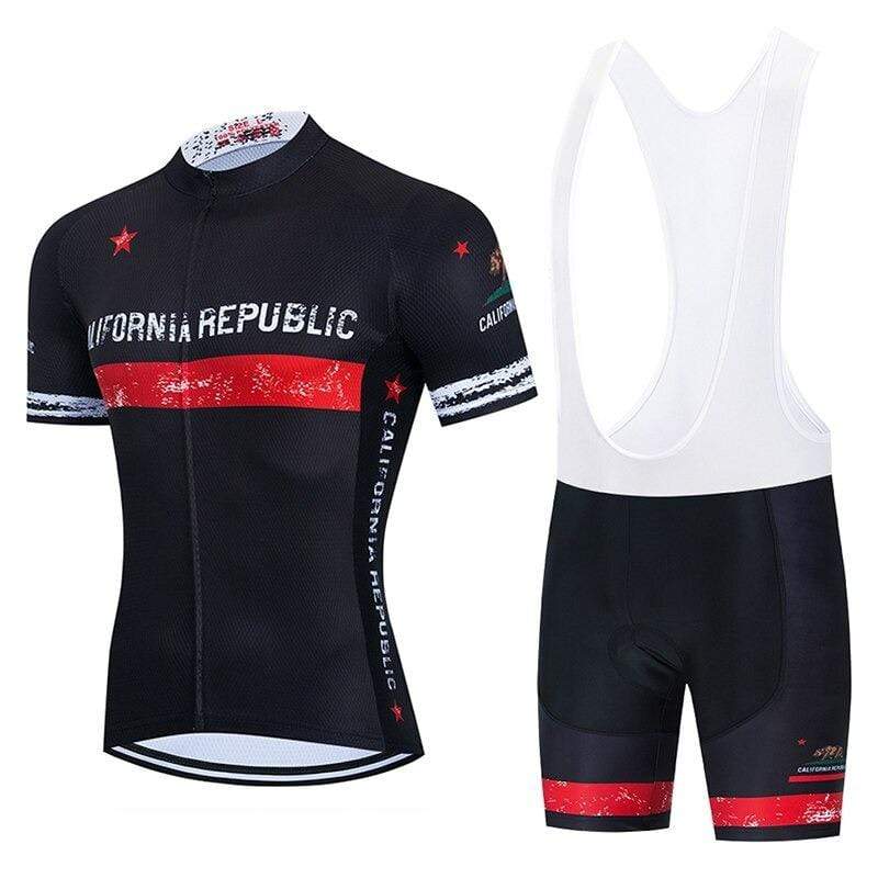 Montella Cycling Cycling Kit California Republic Men's Cycling Jersey or Bibs