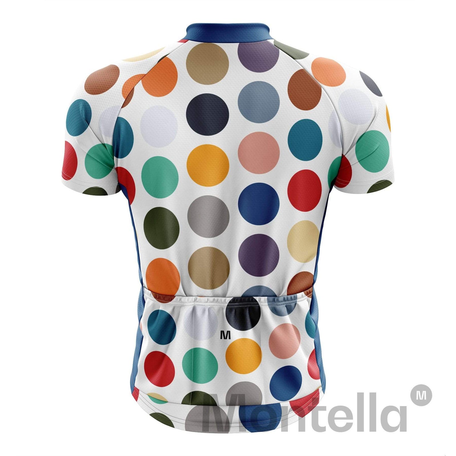 Montella Cycling Cycling Kit Men's Colorful Dots Cycling Jersey or Bibs