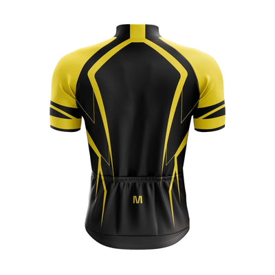 Montella Cycling Cycling Kit Men's Yellow Black Cycling Jersey or Bibs