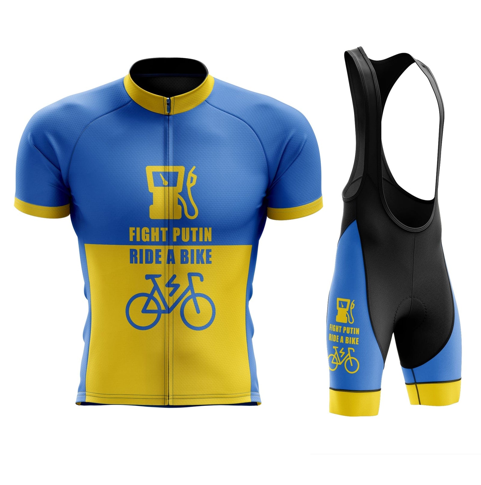 Montella Cycling Cycling Kit Support Ukraine Cycling Jersey or Bibs