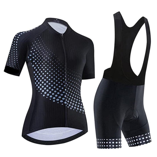 Montella Cycling Cycling Kit Women's Black Cycling Jersey or Bibs