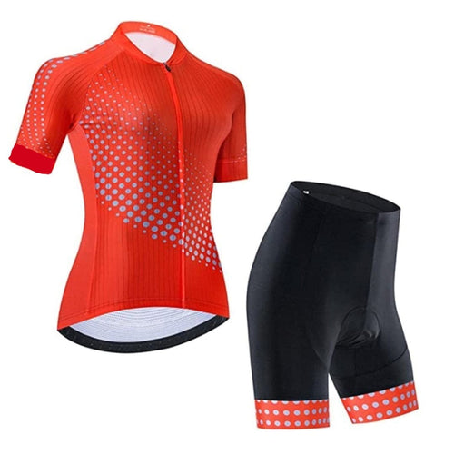 Montella Cycling Cycling Kit Women's Orange Cycling Jersey or Shorts