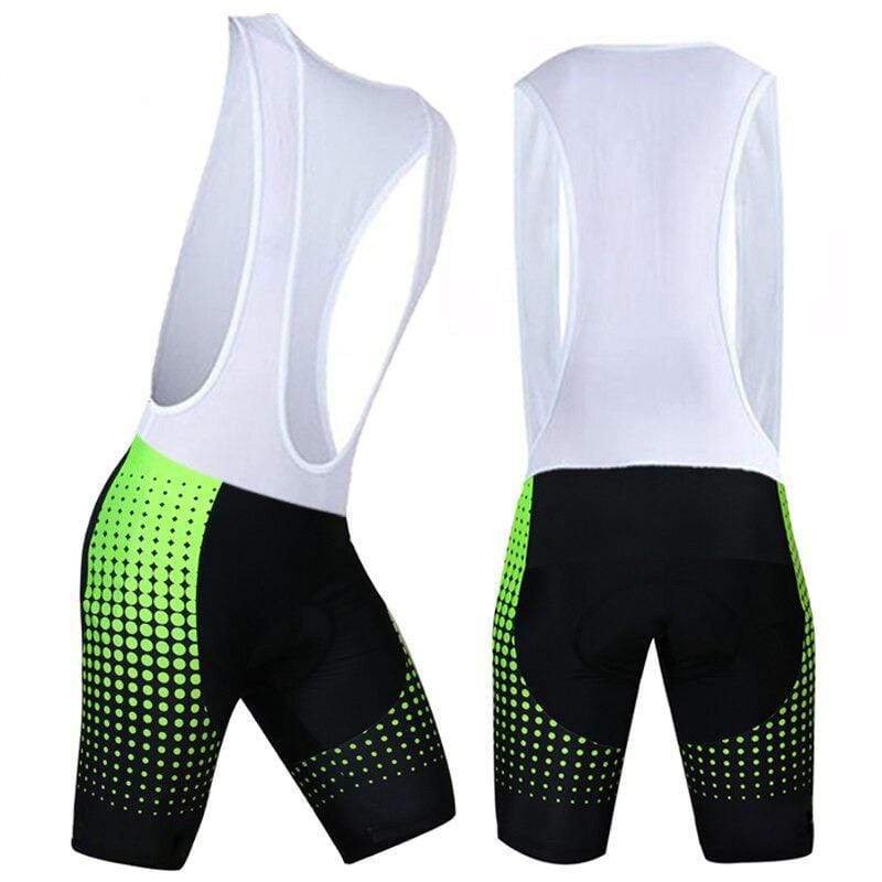 Montella Cycling Cycling Kit XS / Bibs Only / Green Hi Vis Gradient Men's Cycling Jersey or Bibs