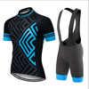 Montella Cycling Cycling Kit XS / Blue / Jersey and Bibs Men's Hi Viz Unique Cycling Jersey or Bibs