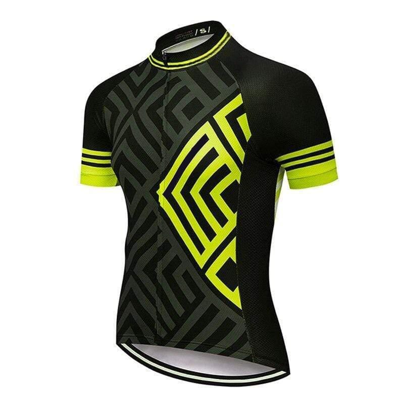 Montella Cycling Cycling Kit XS / Yellow / Jersey Only Men's Hi Viz Unique Cycling Jersey or Bibs