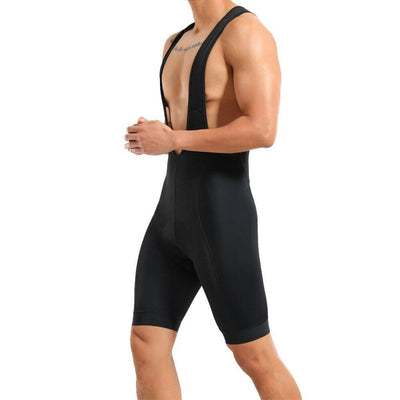 Montella Cycling Cycling Shorts Men's Pro Band Black Gel Padded Bib Shorts