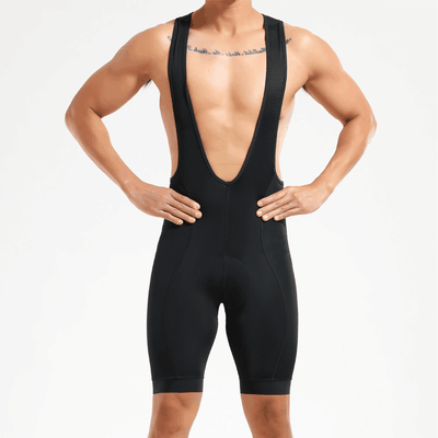 Montella Cycling Cycling Shorts Men's Pro Band Black Gel Padded Bib Shorts