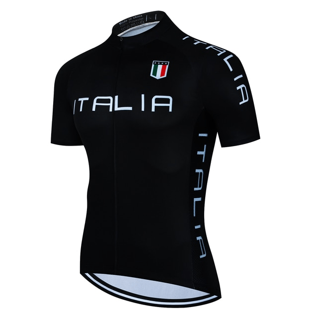 Montella Cycling Italian Black Cycling Jersey