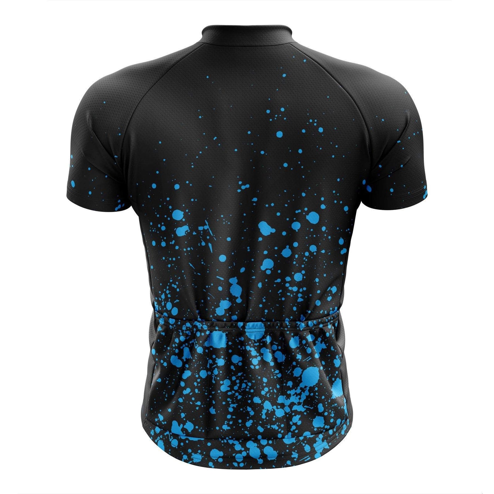 Montella Cycling Jersey Men's Blue Splashes Cycling Jersey