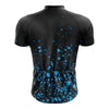 Montella Cycling Jersey Men's Blue Splashes Cycling Jersey