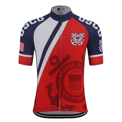 Montella Cycling Jersey Only / S USA Coastal Guard Cycling Jersey or Bibs