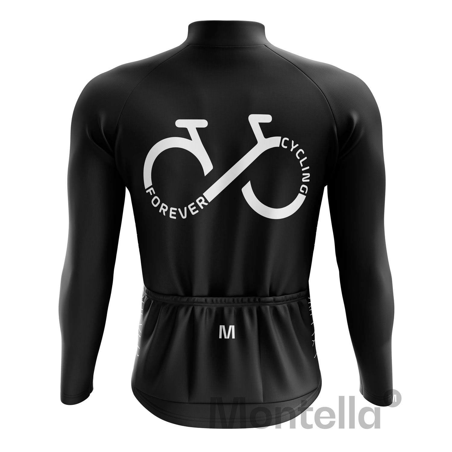 Montella Cycling Long Sleeve Men's Long Sleeve Cycling Forever Jersey