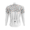 Montella Cycling Long Sleeve Men's White Long Sleeve Cycling Jersey