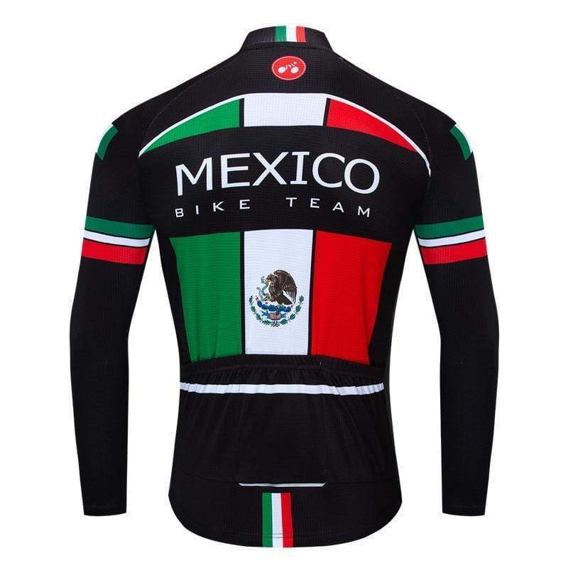 Montella Cycling Long Sleeve Mexico Long Sleeve Cycling Jersey