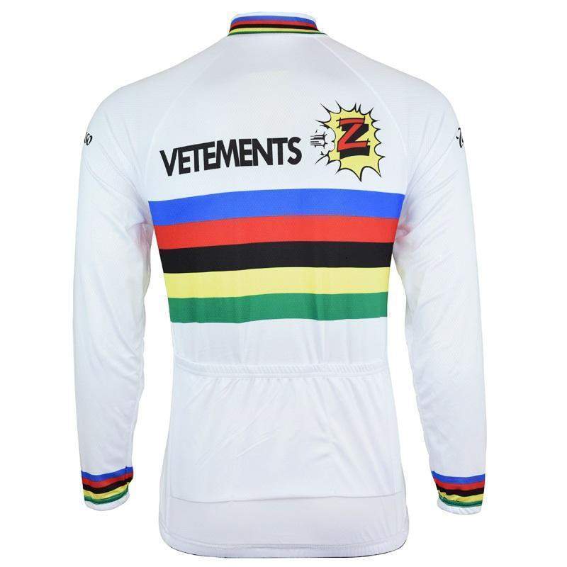 Montella Cycling Long Sleeve Retro Vetements Team Z Long Sleeve Jersey