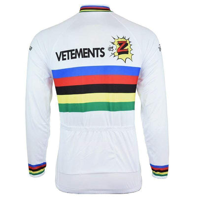 Montella Cycling Long Sleeve Retro Vetements Team Z Long Sleeve Jersey