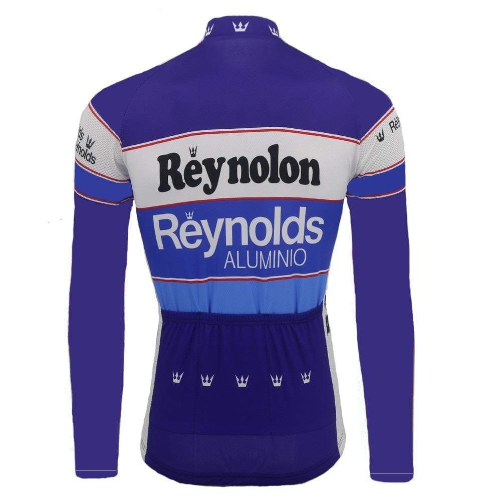 Montella Cycling Long Sleeve Reynolds Retro Long Sleeve Cycling Jersey